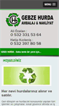 Mobile Screenshot of gebzehurda.com